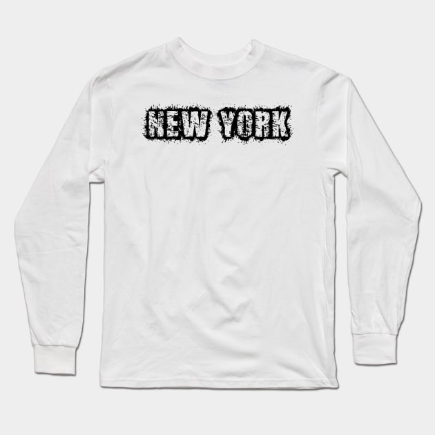 The best designs on the name of New York City #9 Long Sleeve T-Shirt by Medotshirt